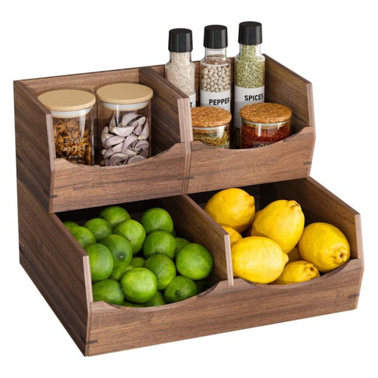 NaturaStack Wooden Bins