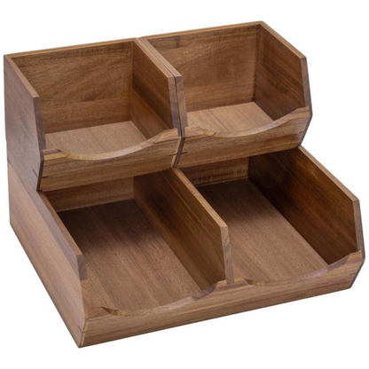 NaturaStack Wooden Bins