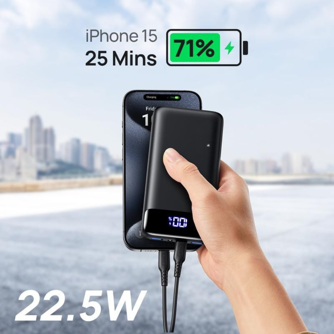 DualCharge USB-C Power Bank