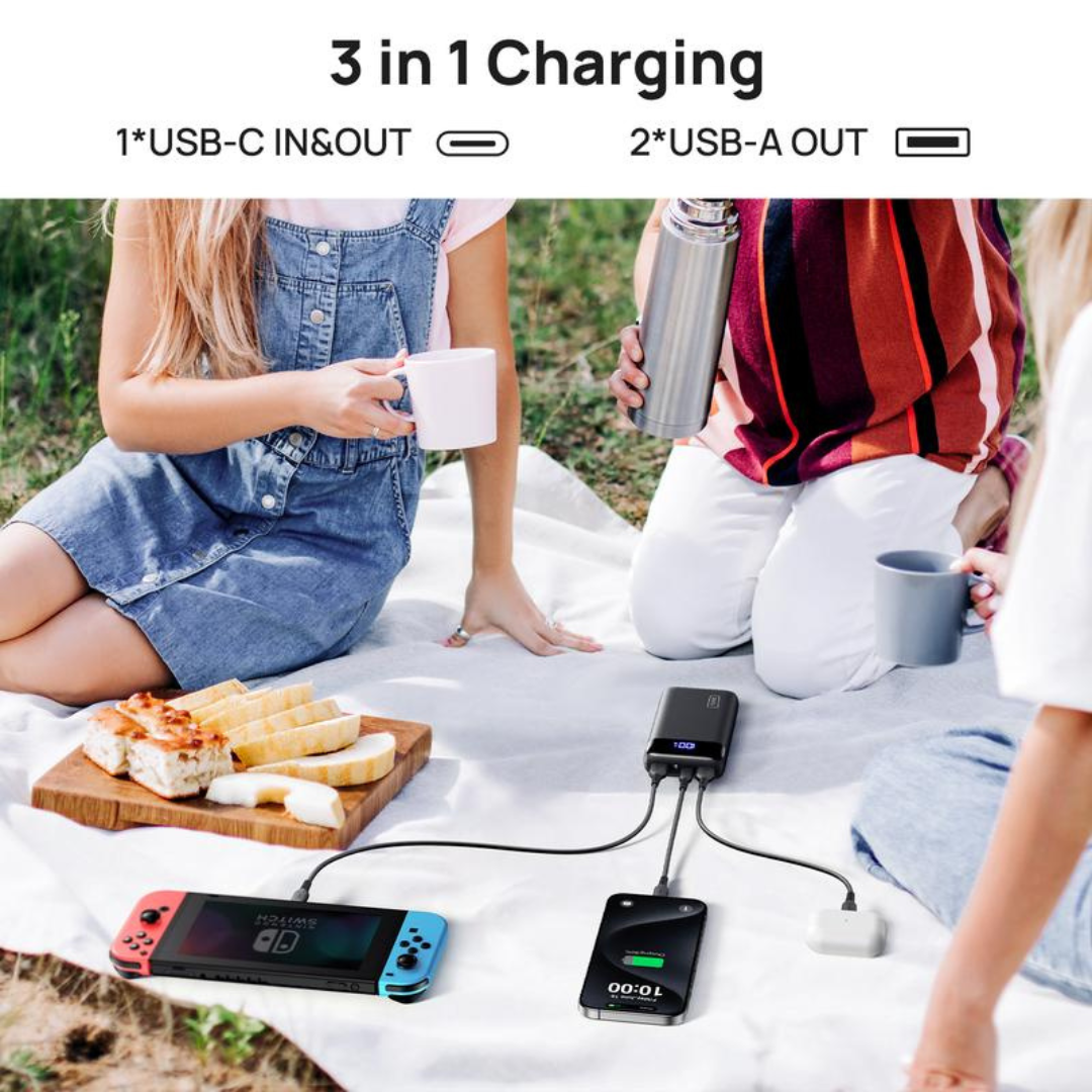 DualCharge USB-C Power Bank