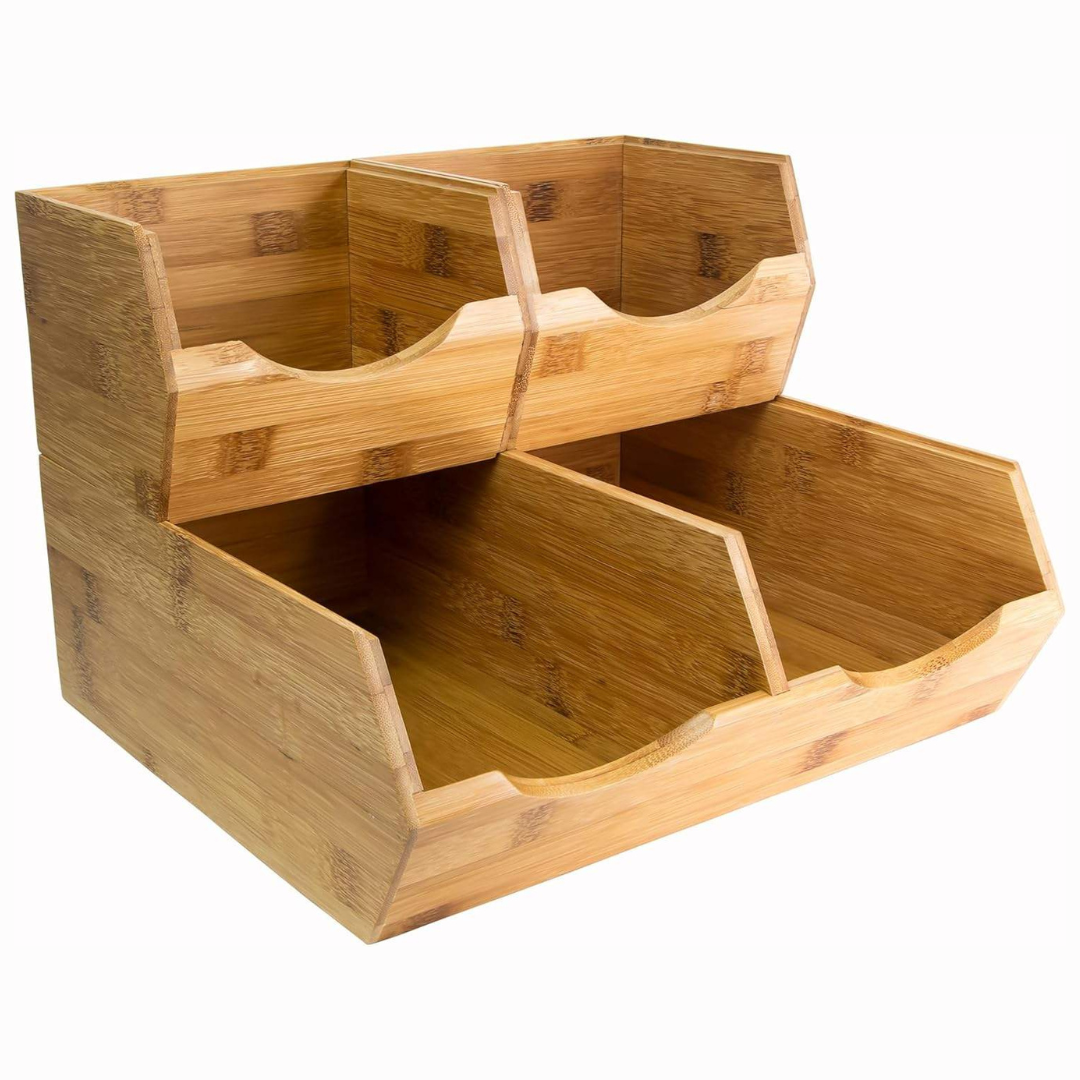 NaturaStack Wooden Bins